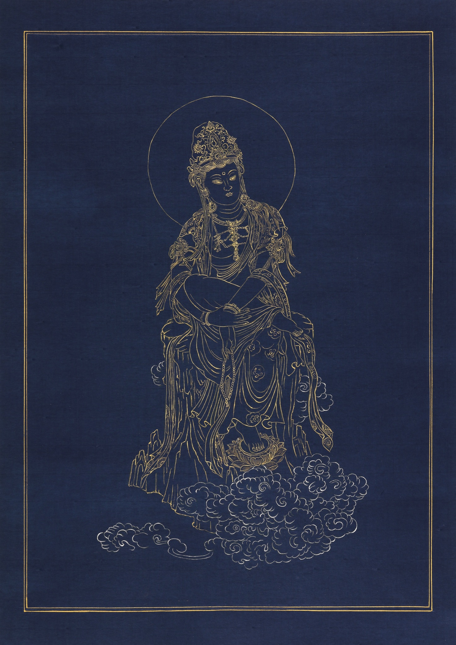 수월관음도(水月觀音圖)